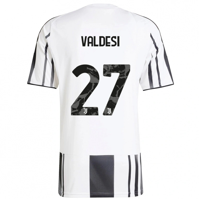 Danxen Dámské Andrea Valdesi #27 Bílá Černá Domů Hráčské Dresy 2025/26 Dres