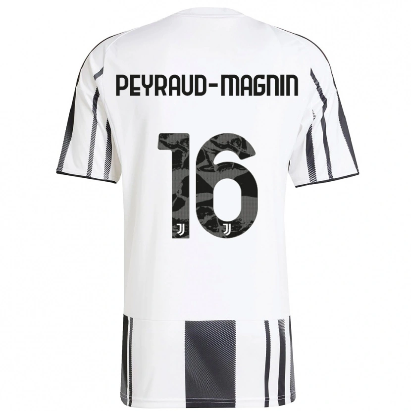 Danxen Dámské Pauline Camille Peyraud-Magnin #16 Bílá Černá Domů Hráčské Dresy 2025/26 Dres