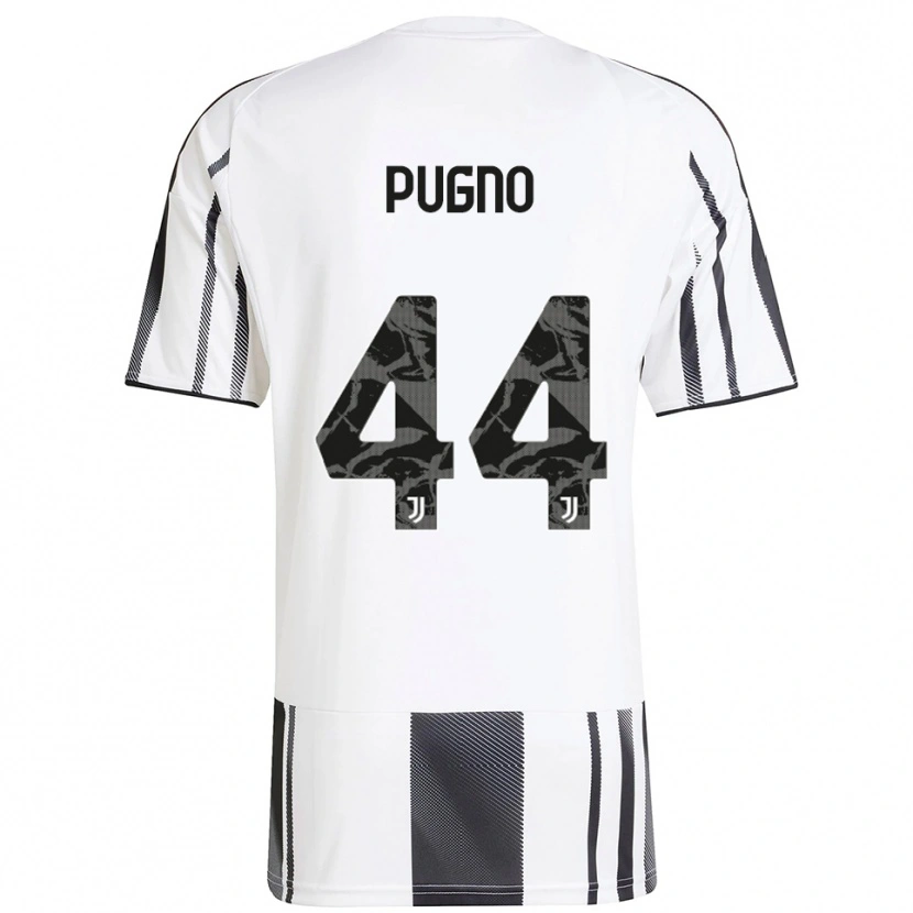 Danxen Dámské Diego Pugno #44 Bílá Černá Domů Hráčské Dresy 2025/26 Dres
