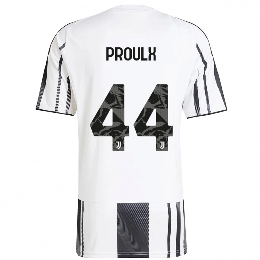 Danxen Dámské Lysianne Proulx #44 Bílá Černá Domů Hráčské Dresy 2025/26 Dres