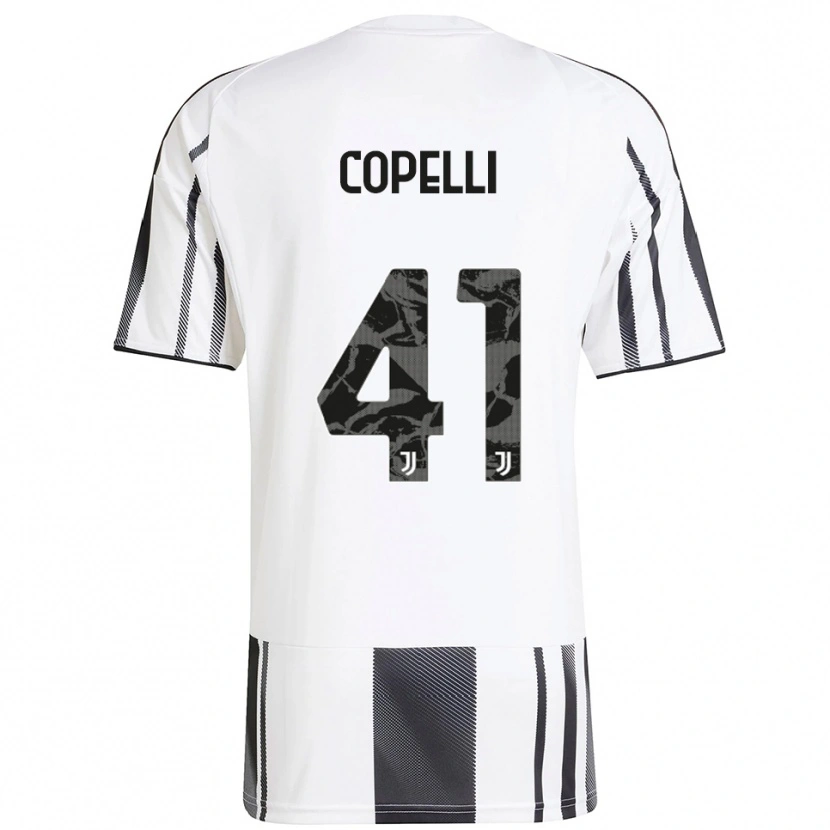 Danxen Dámské Anna Copelli #41 Bílá Černá Domů Hráčské Dresy 2025/26 Dres