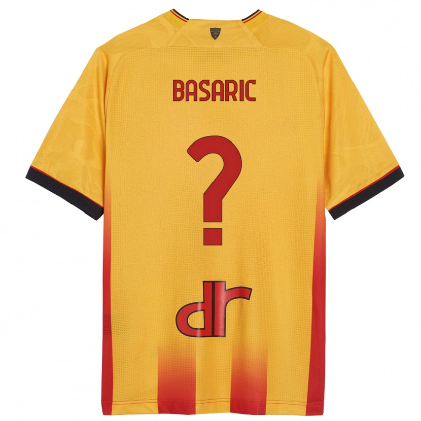 Danxen Dámské Ben Basaric #0 Žlutá Oranžová Domů Hráčské Dresy 2025/26 Dres