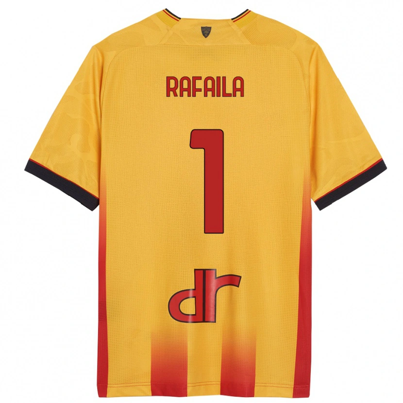 Danxen Dámské Vlad Răfăilă #1 Žlutá Oranžová Domů Hráčské Dresy 2025/26 Dres