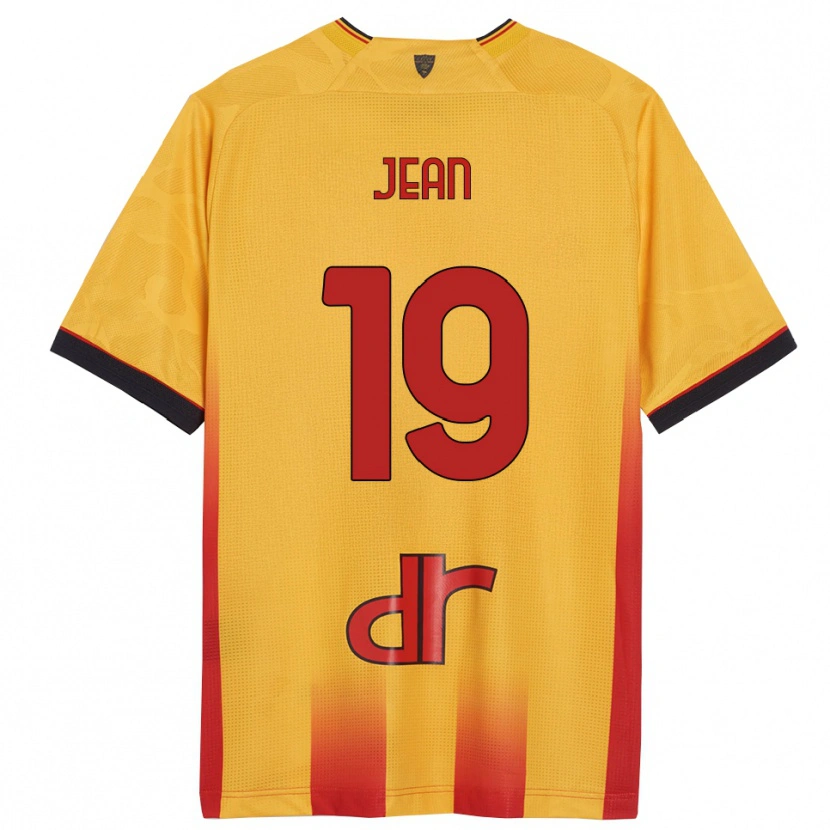Danxen Dámské Gaby Jean #19 Žlutá Oranžová Domů Hráčské Dresy 2025/26 Dres