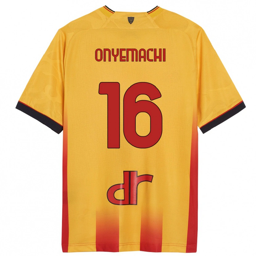 Danxen Dámské Divine Onyemachi #16 Žlutá Oranžová Domů Hráčské Dresy 2025/26 Dres