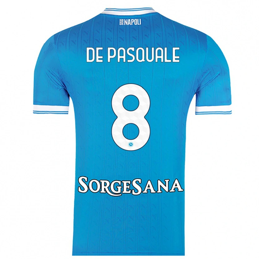 Danxen Dámské Dylan De Pasquale #8 Nebesky Modrá Bílá Domů Hráčské Dresy 2025/26 Dres