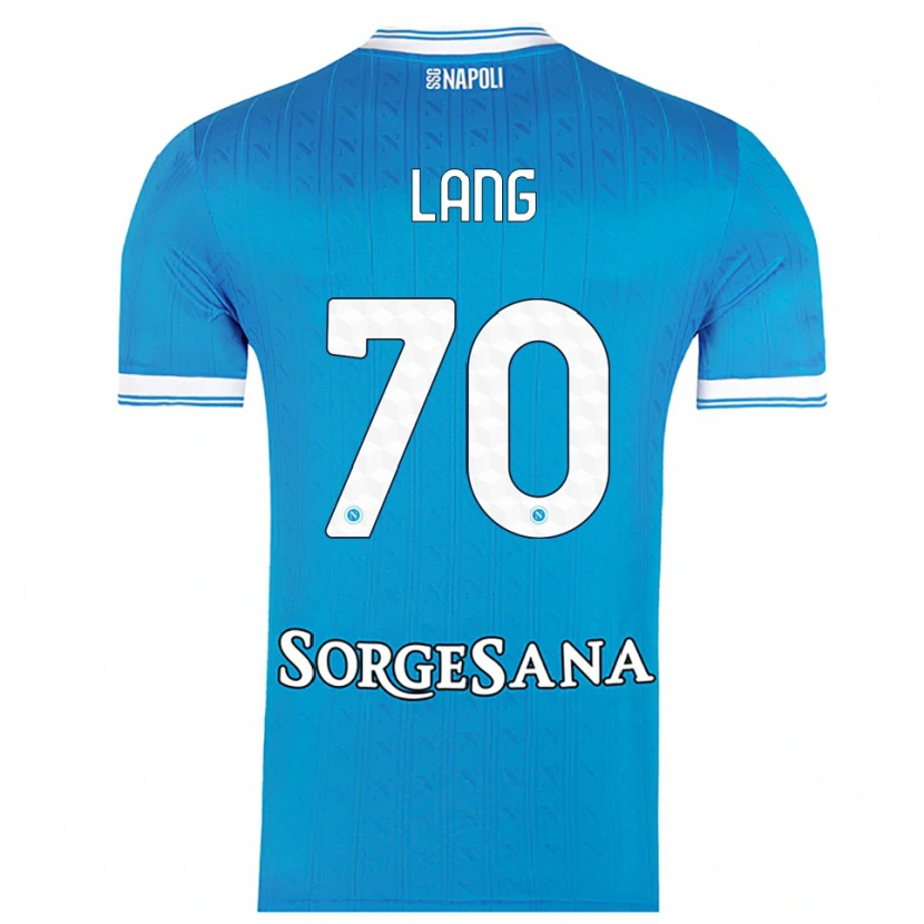 Danxen Dámské Noa Lang #70 Nebesky Modrá Bílá Domů Hráčské Dresy 2025/26 Dres