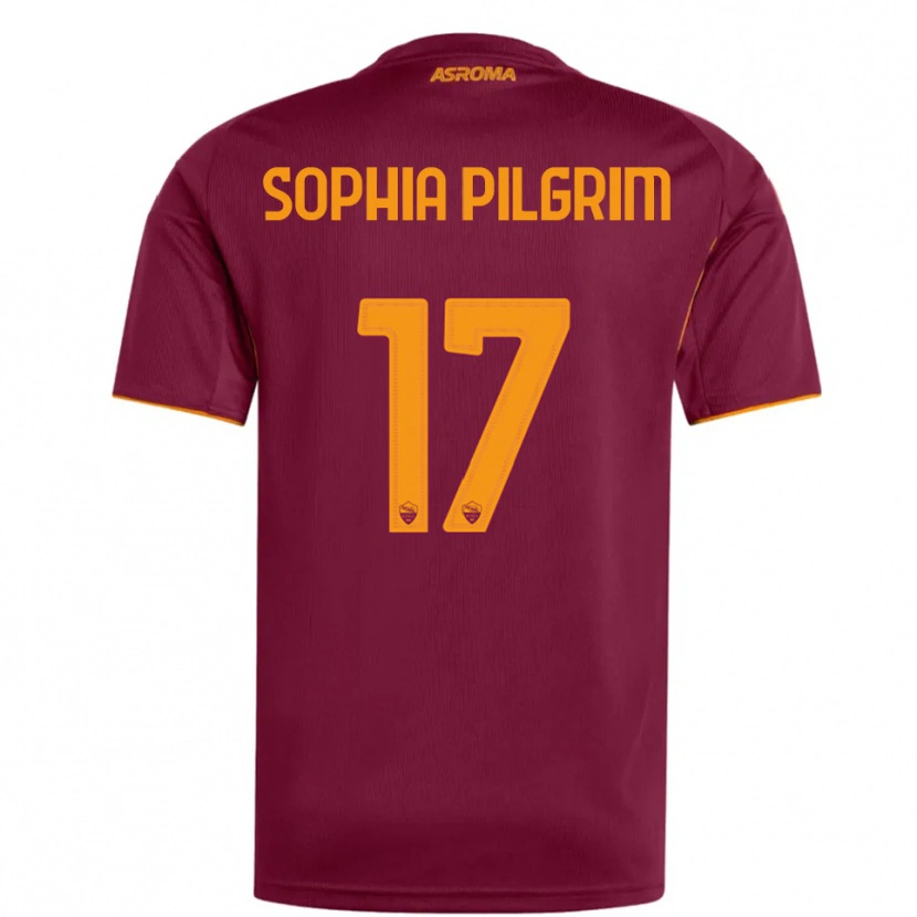 Danxen Dámské Alayah Sophia Pilgrim #17 Burgundská Oranžová Domů Hráčské Dresy 2025/26 Dres