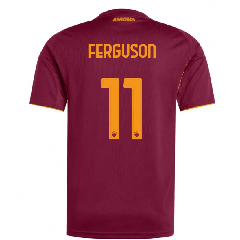 Danxen Dámské Evan Ferguson #11 Burgundská Oranžová Domů Hráčské Dresy 2025/26 Dres