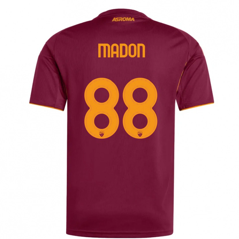 Danxen Dámské Maja Madon #88 Burgundská Oranžová Domů Hráčské Dresy 2025/26 Dres