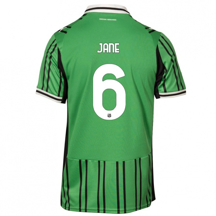 Danxen Dámské Refiloe Jane #6 Zelená Černá Domů Hráčské Dresy 2025/26 Dres