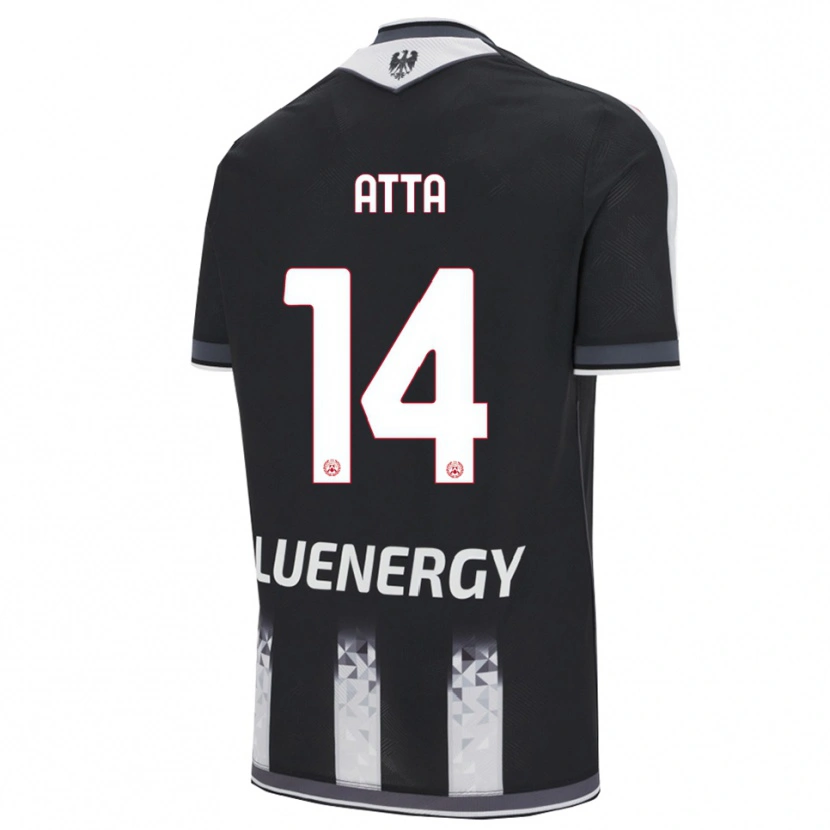 Danxen Dámské Arthur Atta #14 Černá Bílá Domů Hráčské Dresy 2025/26 Dres