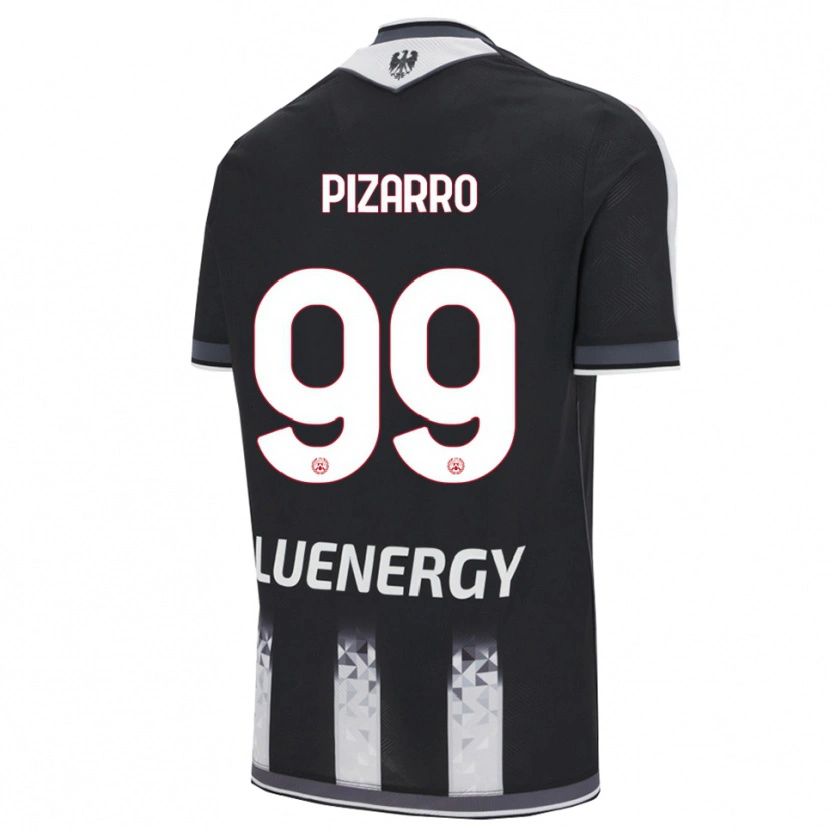 Danxen Dámské Damián Pizarro #99 Černá Bílá Domů Hráčské Dresy 2025/26 Dres