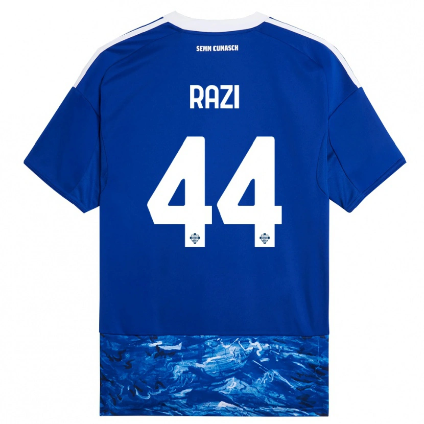 Danxen Dámské Naj Razi #44 Modrá Bílá Domů Hráčské Dresy 2025/26 Dres