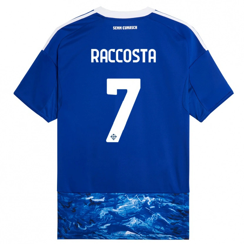 Danxen Dámské Jacopo Raccosta #7 Modrá Bílá Domů Hráčské Dresy 2025/26 Dres