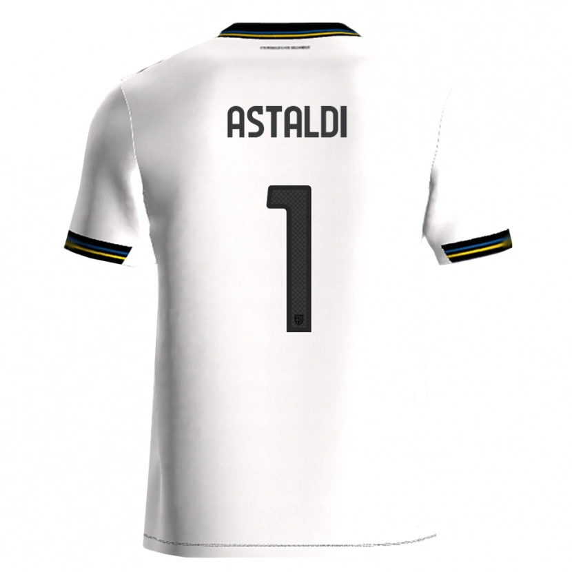 Danxen Dámské Gianluca Astaldi #1 Bílá Černá Domů Hráčské Dresy 2025/26 Dres