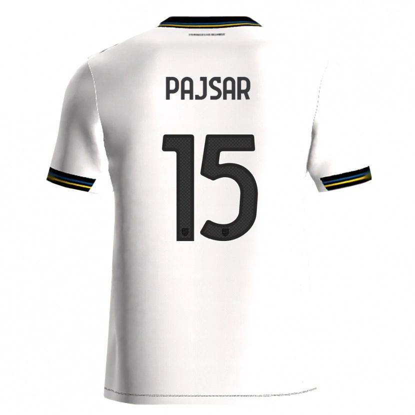 Danxen Dámské Karlo Pajsar #15 Bílá Černá Domů Hráčské Dresy 2025/26 Dres