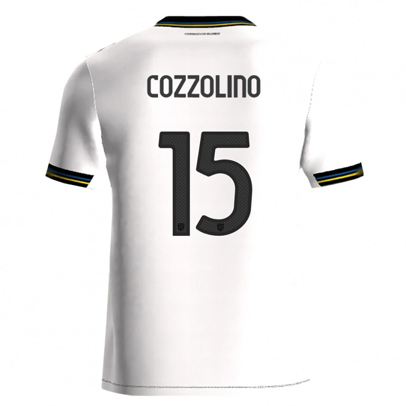 Danxen Dámské Christian Cozzolino #15 Bílá Černá Domů Hráčské Dresy 2025/26 Dres