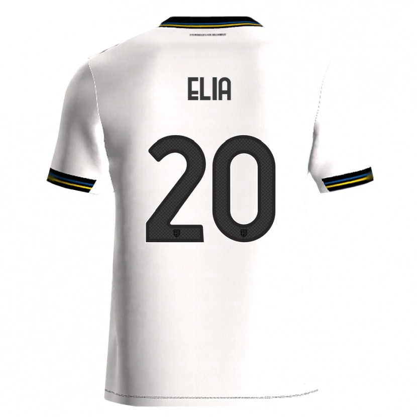 Danxen Dámské Alessandro Elia #20 Bílá Černá Domů Hráčské Dresy 2025/26 Dres