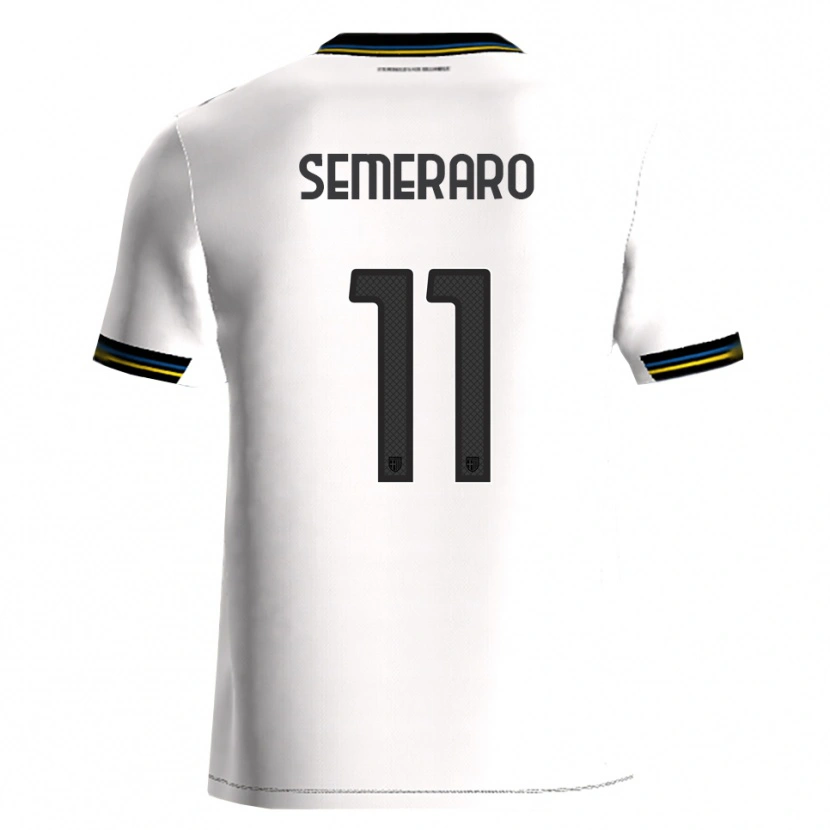 Danxen Dámské Riccardo Semeraro #11 Bílá Černá Domů Hráčské Dresy 2025/26 Dres