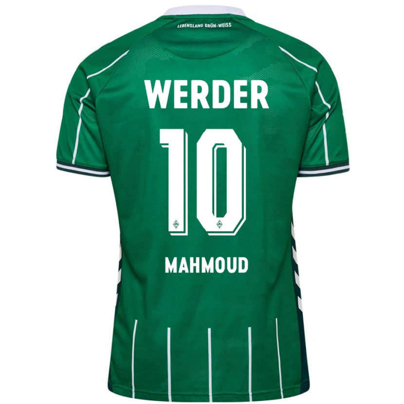 Danxen Dámské Tuana Mahmoud #10 Zelená Bílá Domů Hráčské Dresy 2025/26 Dres