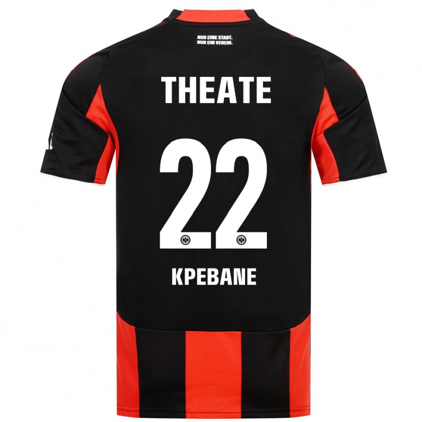 Danxen Dámské Tamiou Kpebane #22 Černá Červená Domů Hráčské Dresy 2025/26 Dres