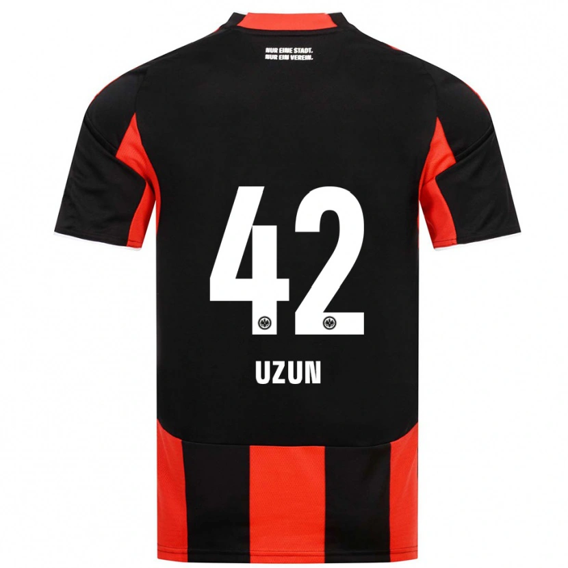 Danxen Dámské Can Uzun #42 Černá Červená Domů Hráčské Dresy 2025/26 Dres