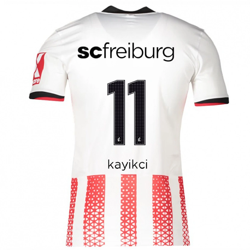Danxen Dámské Hasret Kayikçi #11 Bílá Červená Domů Hráčské Dresy 2025/26 Dres