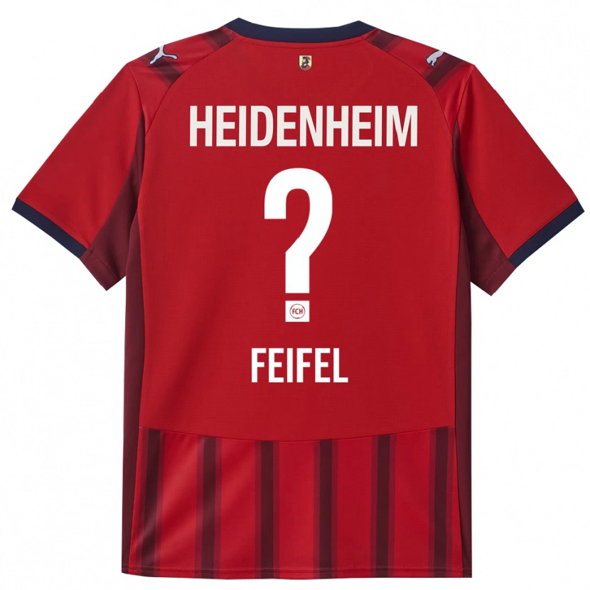 Danxen Dámské Tom Feifel #0 Červená Námořnická Modř Domů Hráčské Dresy 2025/26 Dres