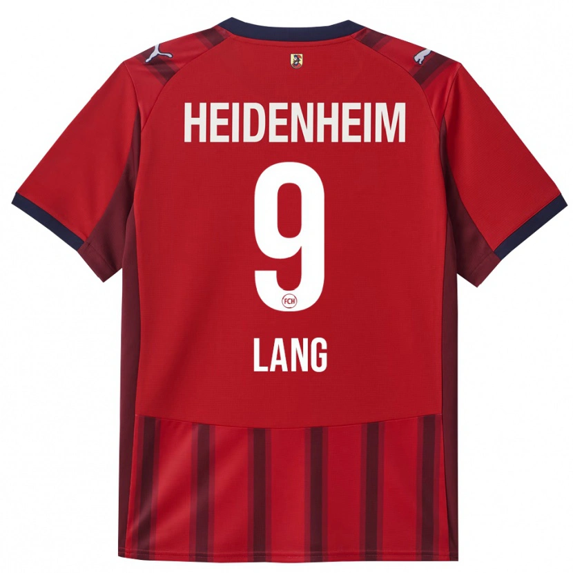 Danxen Dámské Jarne Lang #9 Červená Námořnická Modř Domů Hráčské Dresy 2025/26 Dres