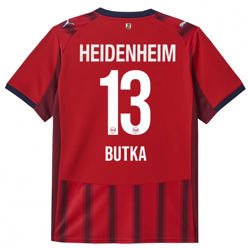 Danxen Dámské Luka-Viktor Butka #13 Červená Námořnická Modř Domů Hráčské Dresy 2025/26 Dres