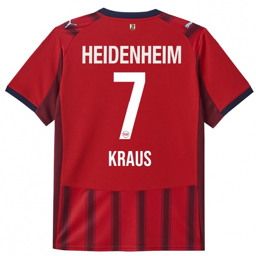 Danxen Dámské Sabrina Kraus #7 Červená Námořnická Modř Domů Hráčské Dresy 2025/26 Dres