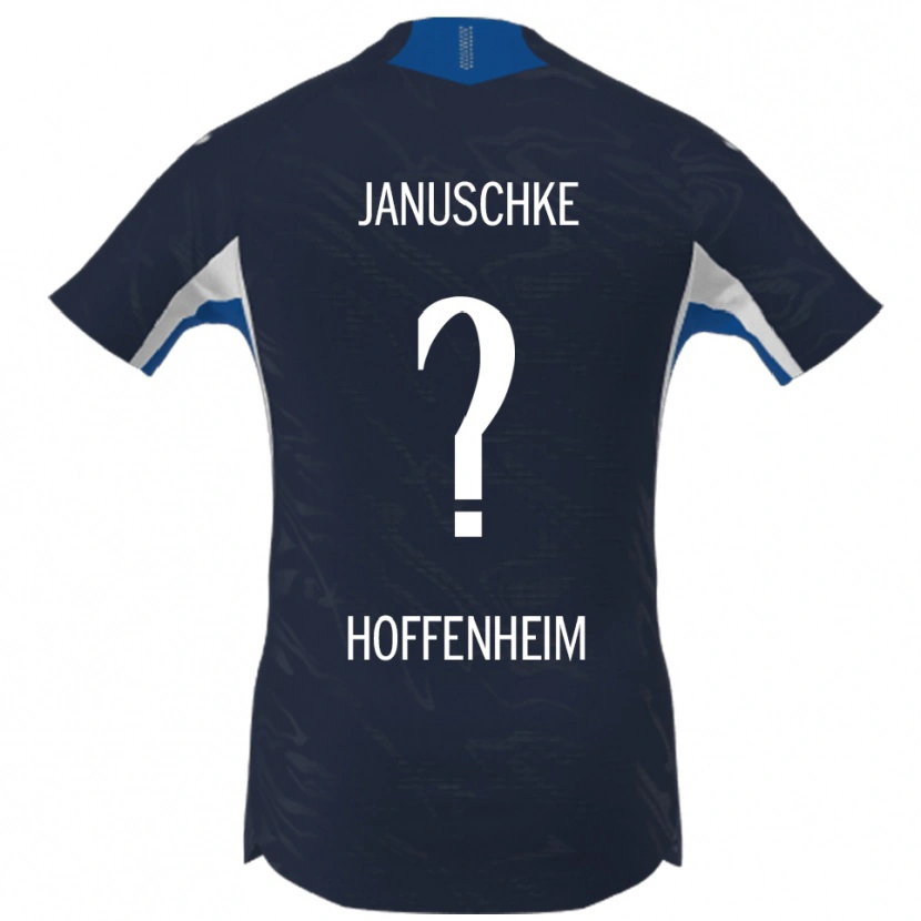 Danxen Dámské Tim Januschke #0 Námořnická Modř Bílá Domů Hráčské Dresy 2025/26 Dres