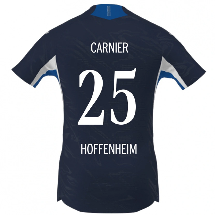 Danxen Dámské Alekseï Carnier #25 Námořnická Modř Bílá Domů Hráčské Dresy 2025/26 Dres