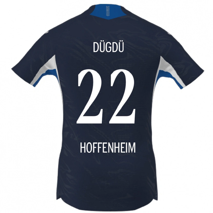 Danxen Dámské Tamay Dügdü #22 Námořnická Modř Bílá Domů Hráčské Dresy 2025/26 Dres