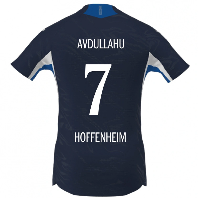 Danxen Dámské Leon Avdullahu #7 Námořnická Modř Bílá Domů Hráčské Dresy 2025/26 Dres