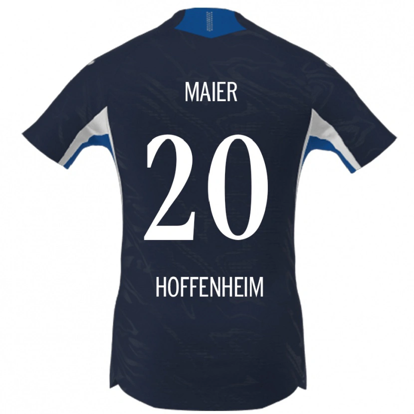 Danxen Dámské Leonie Maier #20 Námořnická Modř Bílá Domů Hráčské Dresy 2025/26 Dres