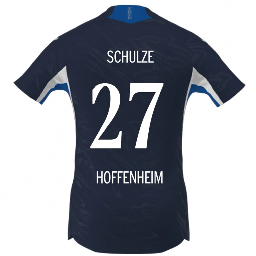 Danxen Dámské Louis Schulze #27 Námořnická Modř Bílá Domů Hráčské Dresy 2025/26 Dres