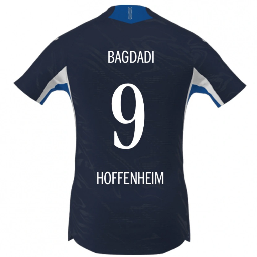 Danxen Dámské Zakaria Bagdadi #9 Námořnická Modř Bílá Domů Hráčské Dresy 2025/26 Dres