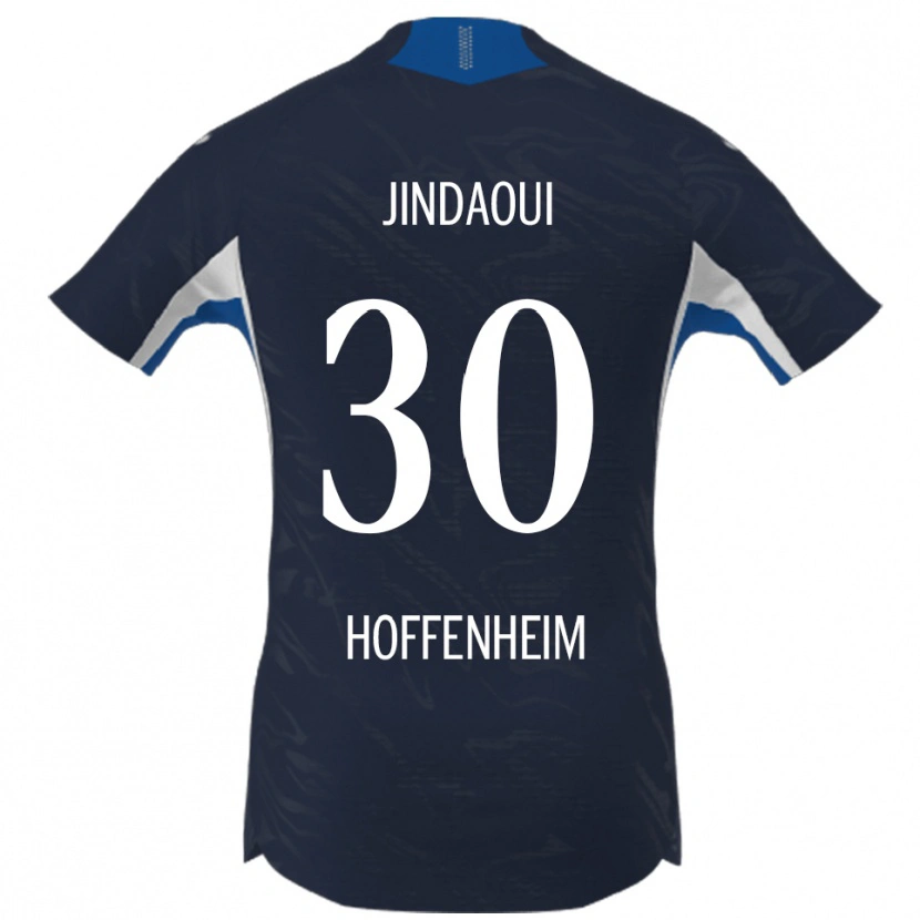 Danxen Dámské Nader Jindaoui #30 Námořnická Modř Bílá Domů Hráčské Dresy 2025/26 Dres