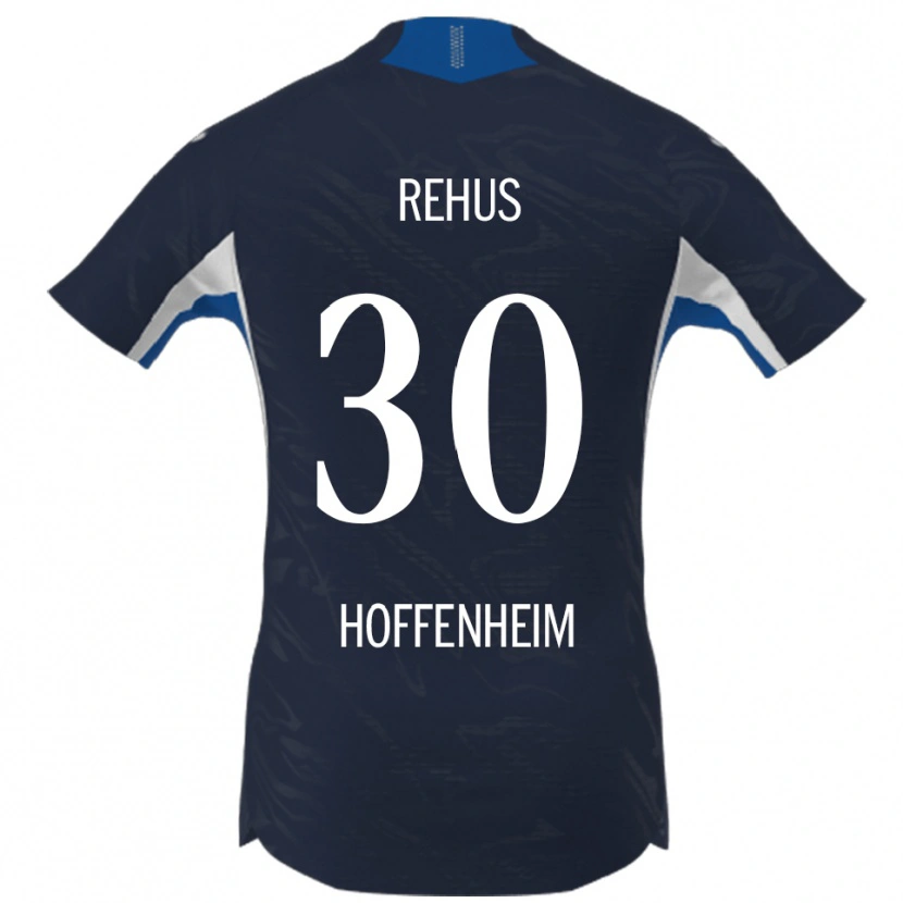 Danxen Dámské Milan Rehus #30 Námořnická Modř Bílá Domů Hráčské Dresy 2025/26 Dres