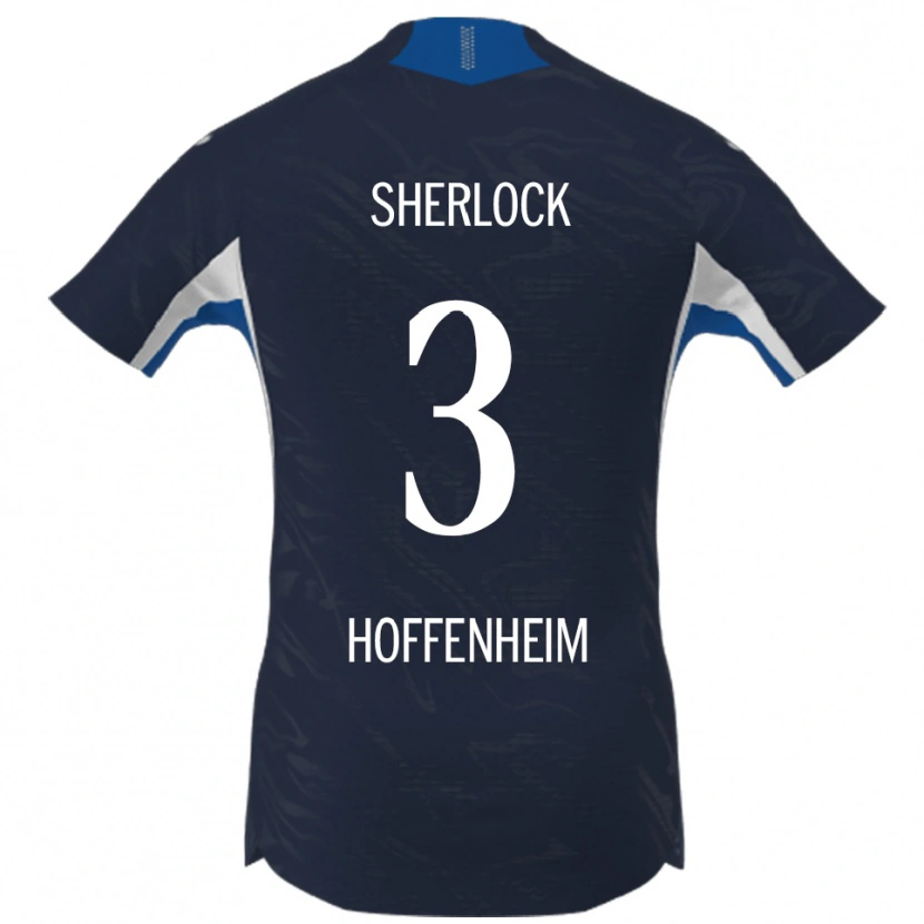 Danxen Dámské Finn Sherlock #3 Námořnická Modř Bílá Domů Hráčské Dresy 2025/26 Dres