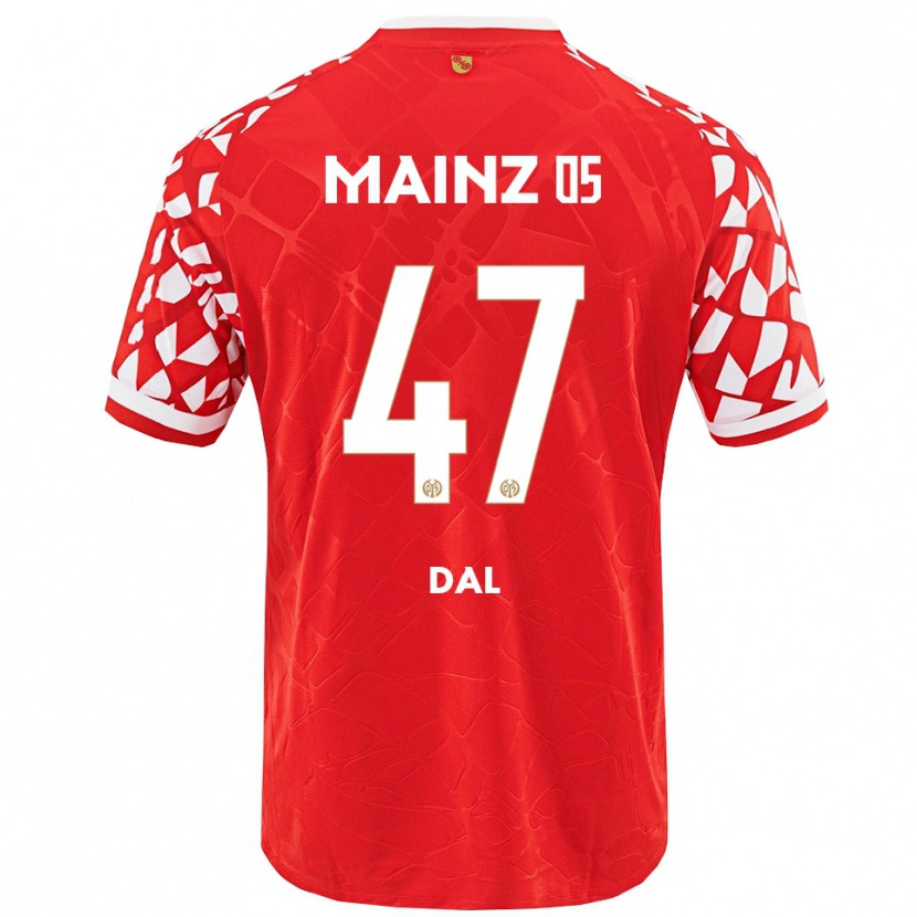Danxen Dámské Maxim Dal #47 Červená Bílá Domů Hráčské Dresy 2025/26 Dres
