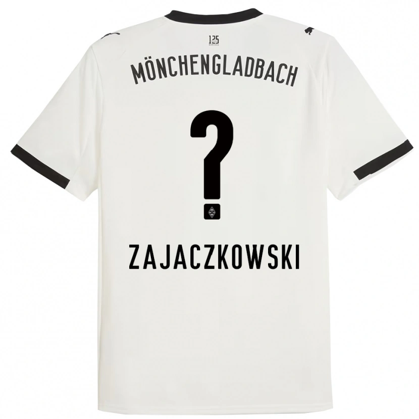 Danxen Dámské Vincent Zajaczkowski #0 Bílá Černá Domů Hráčské Dresy 2025/26 Dres