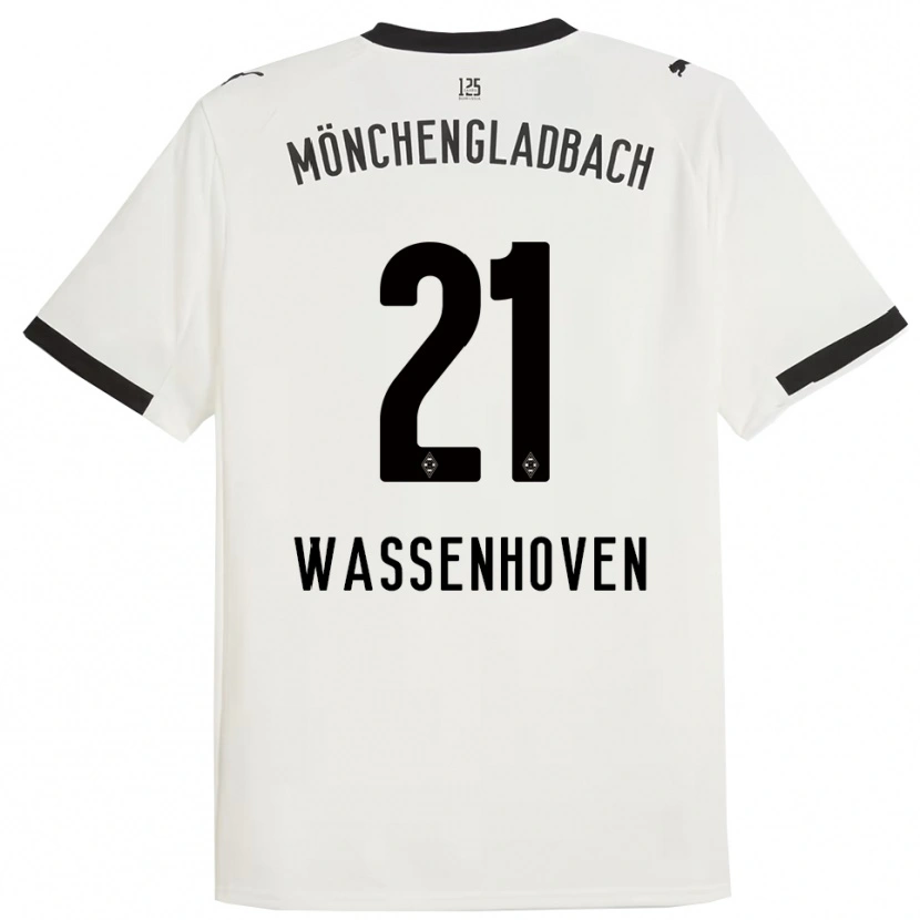 Danxen Dámské Michelle Wassenhoven #21 Bílá Černá Domů Hráčské Dresy 2025/26 Dres