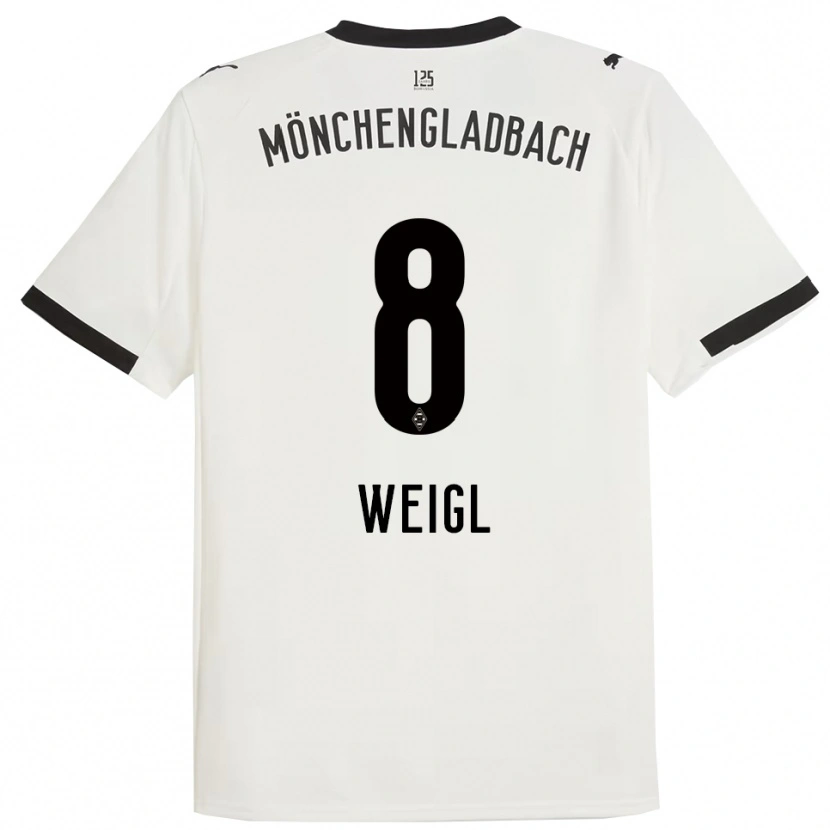 Danxen Dámské Julian Weigl #8 Bílá Černá Domů Hráčské Dresy 2025/26 Dres