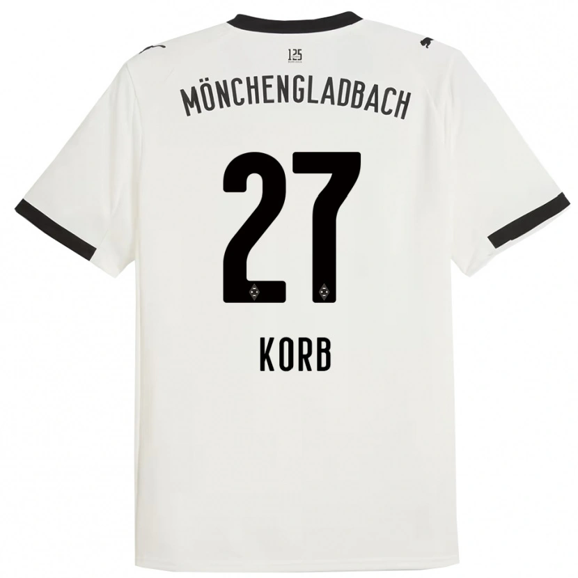 Danxen Dámské Julian Korb #27 Bílá Černá Domů Hráčské Dresy 2025/26 Dres