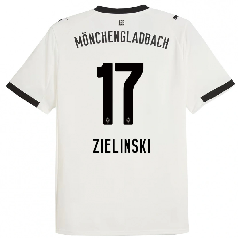 Danxen Dámské Yvonne Zielinski #17 Bílá Černá Domů Hráčské Dresy 2025/26 Dres