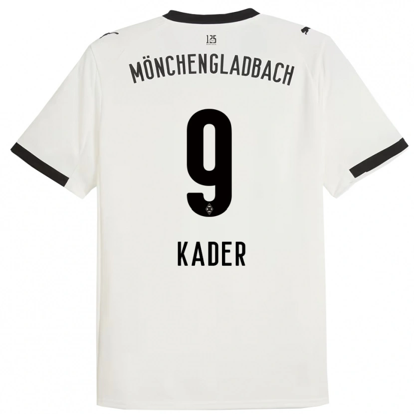 Danxen Dámské Cagatay Kader #9 Bílá Černá Domů Hráčské Dresy 2025/26 Dres
