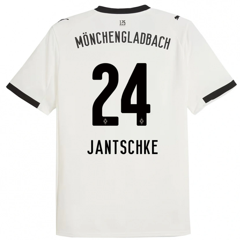 Danxen Dámské Tony Jantschke #24 Bílá Černá Domů Hráčské Dresy 2025/26 Dres